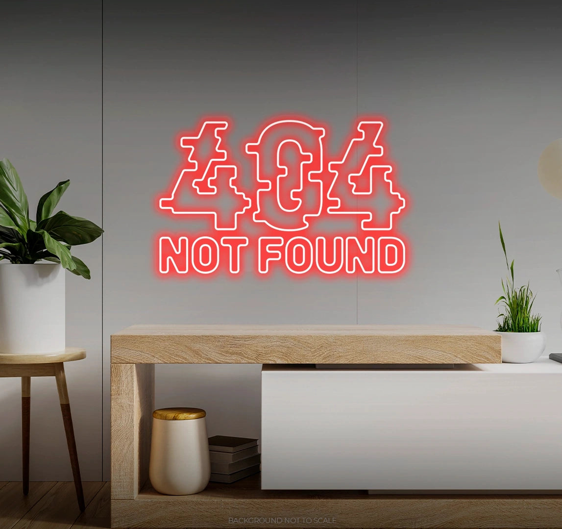 404 not found LED neon