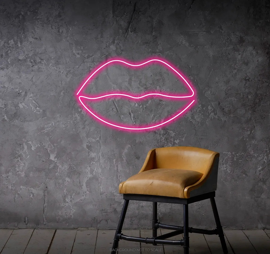 Lips LED neon