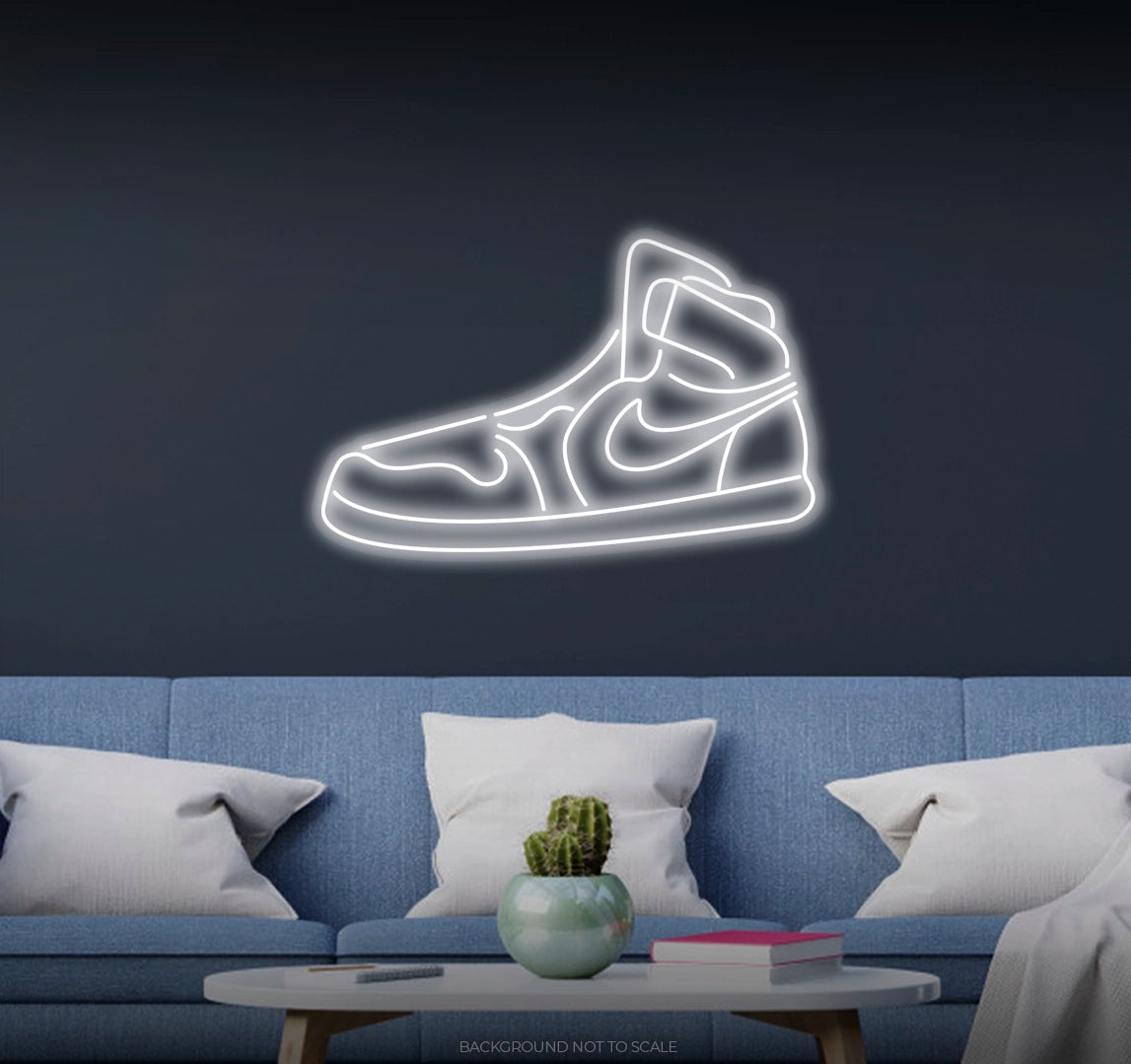 Nike Air Jordan shoe ledneon