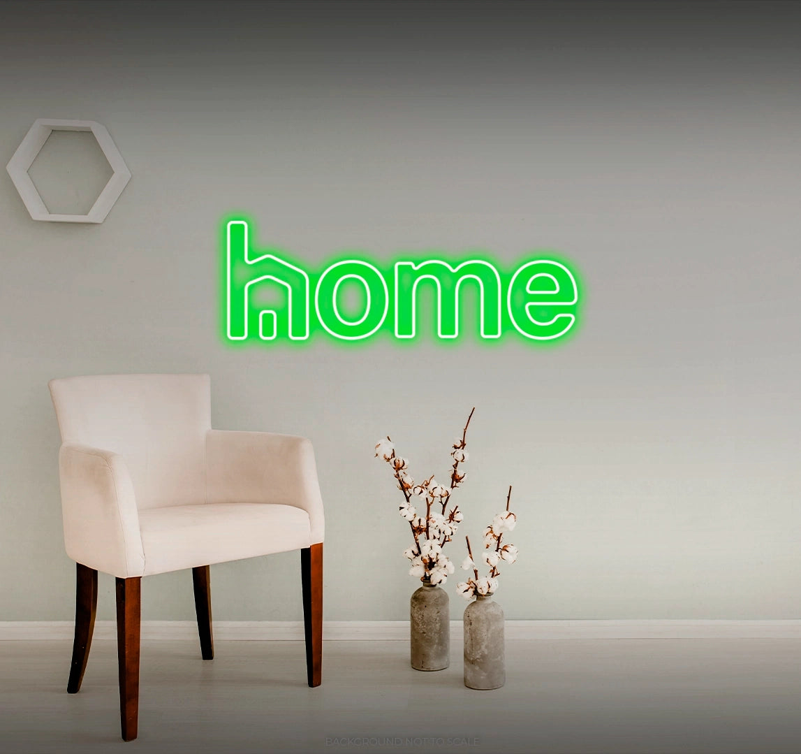 Home with house Ledneon