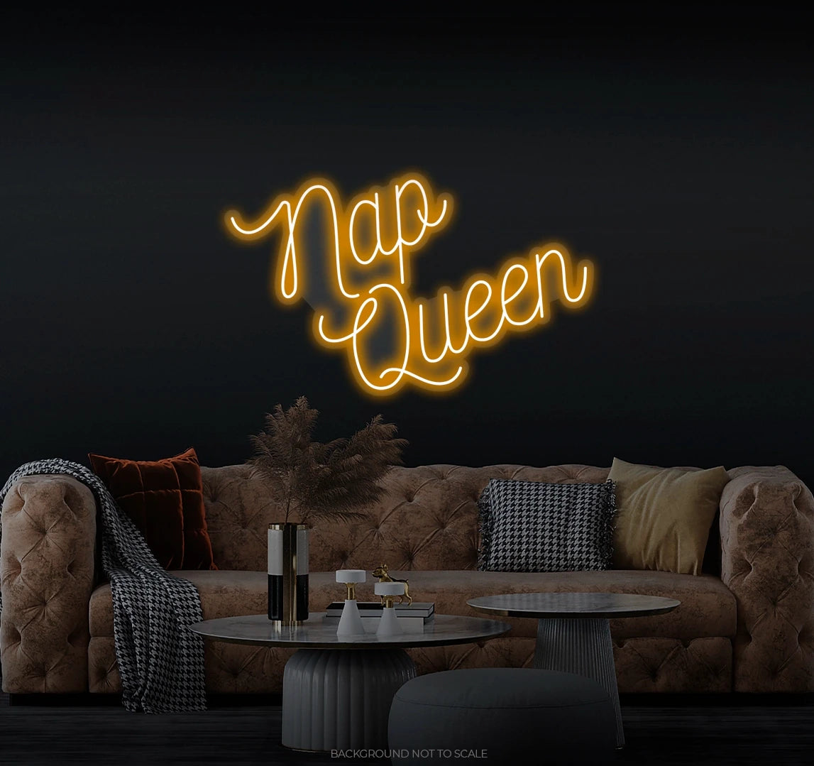 Nap Queen LED neon