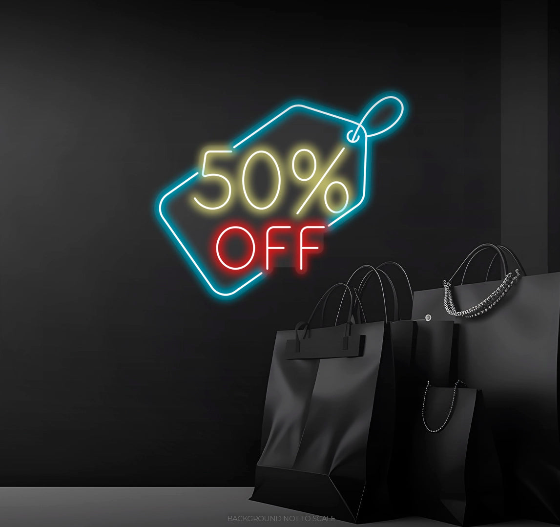 50% off discount ledneon