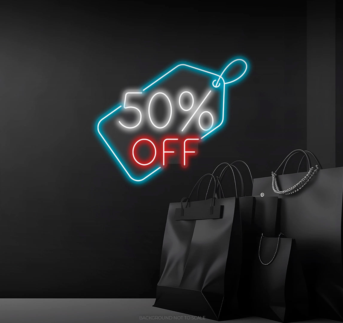 50% off discount ledneon