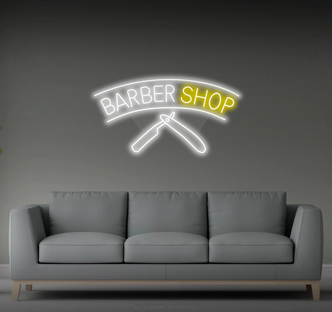 Barbershop shaving razor ledneon