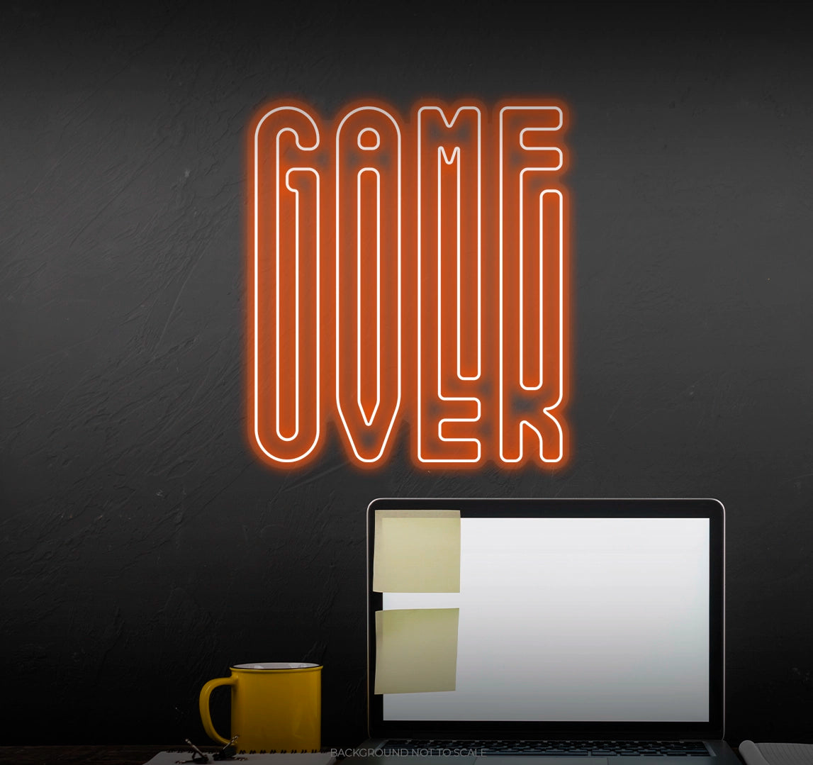 Game over ledneon