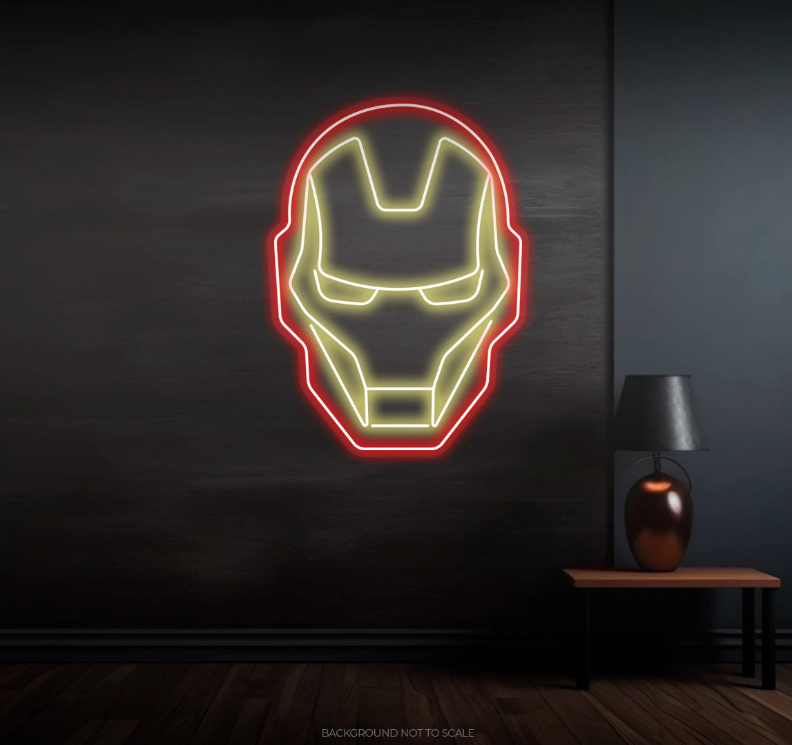 Iron man ledneon