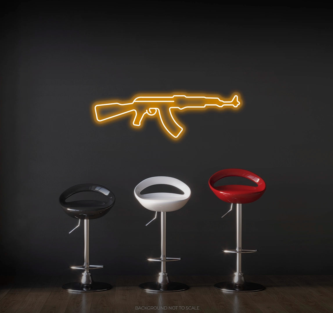 Toy rifle ledneon