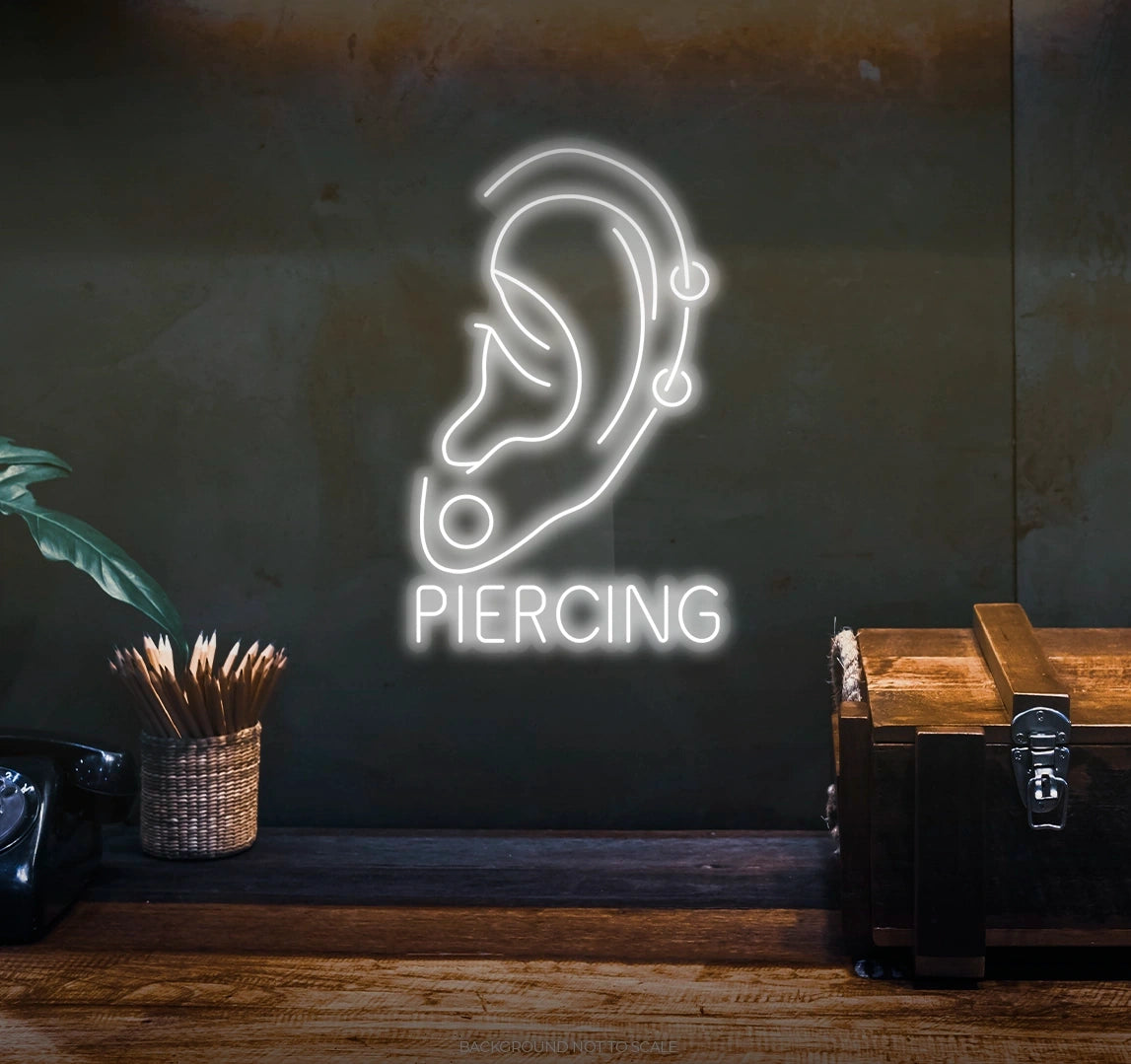 Piercing ledneon