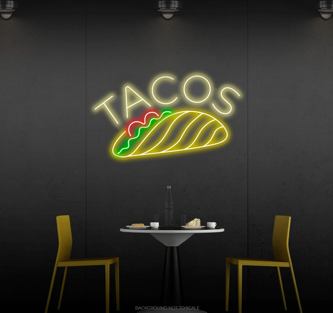 Tacos ledneon