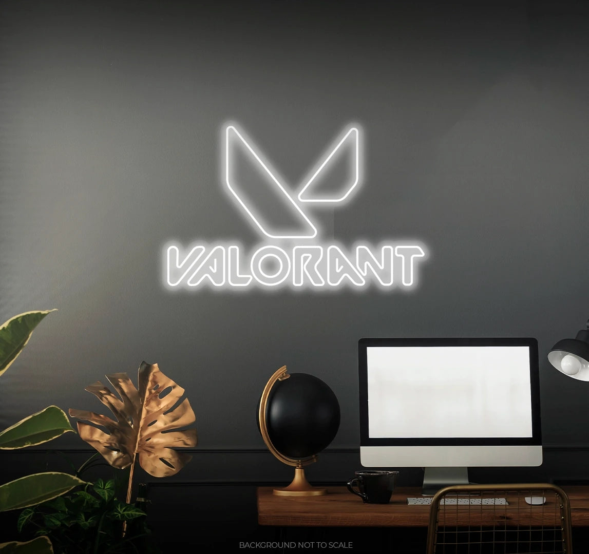 Valorant LED neon