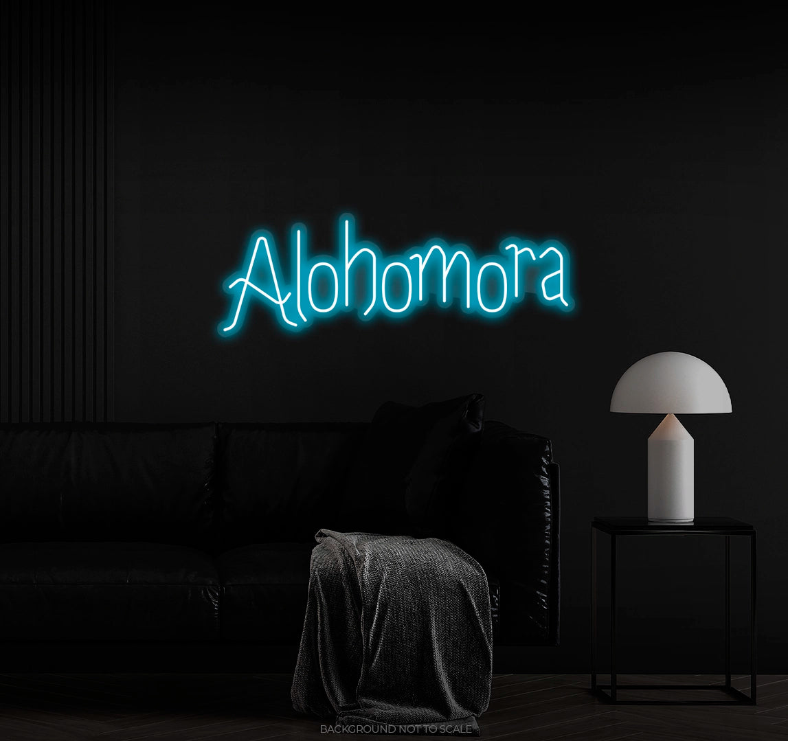 Alohomora LED neon