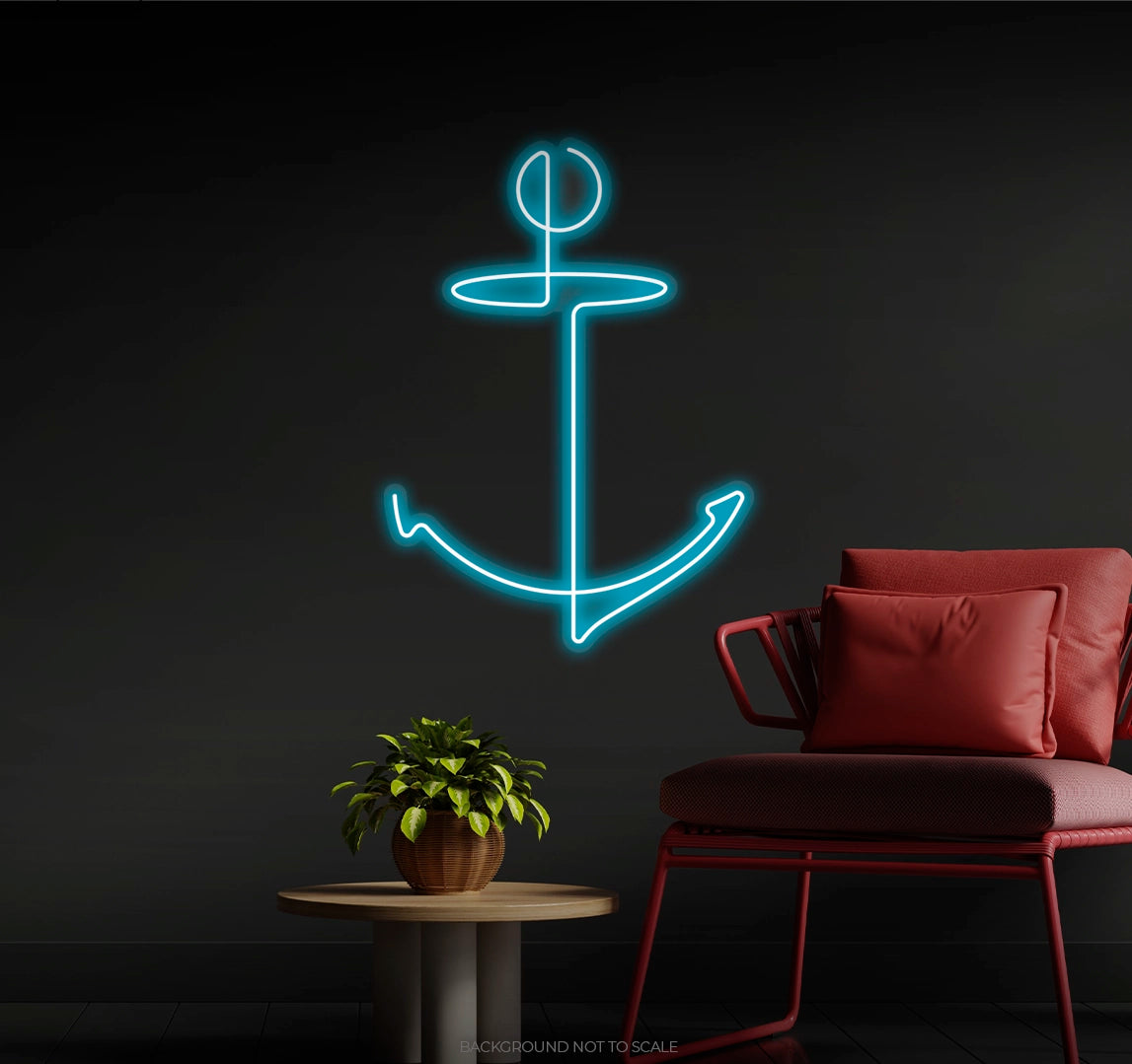 Anchor One Line LED neon