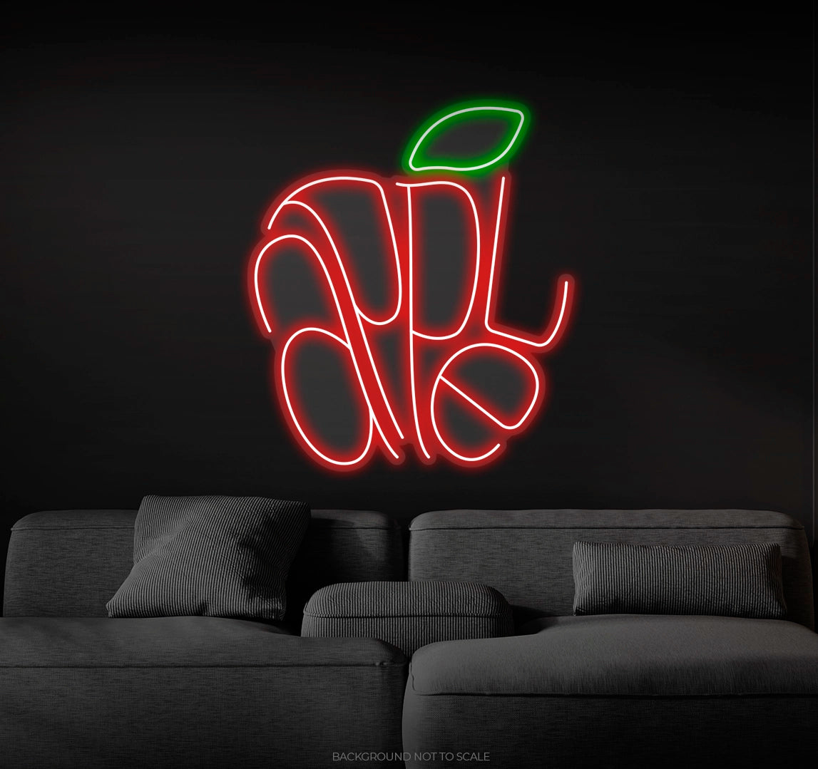 Apple apple shaped  Ledneon