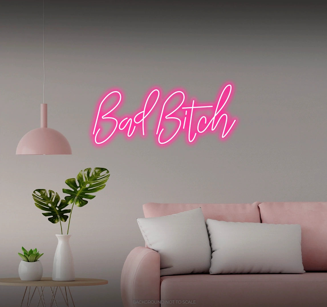 Bad bitch LED neon