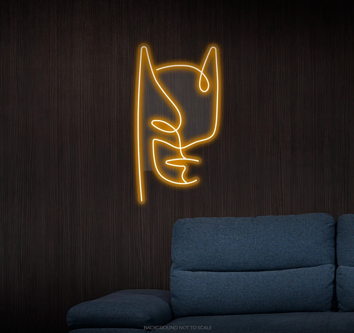 Batman One Line LED neon