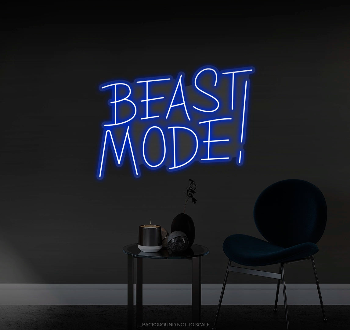 Beast Mode LED neon