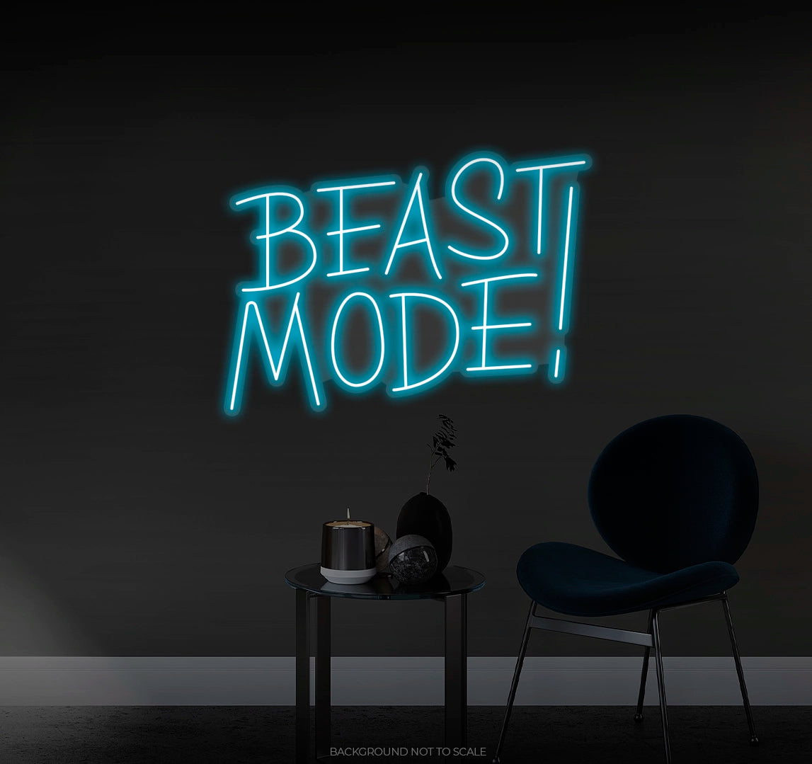 Beast Mode LED neon