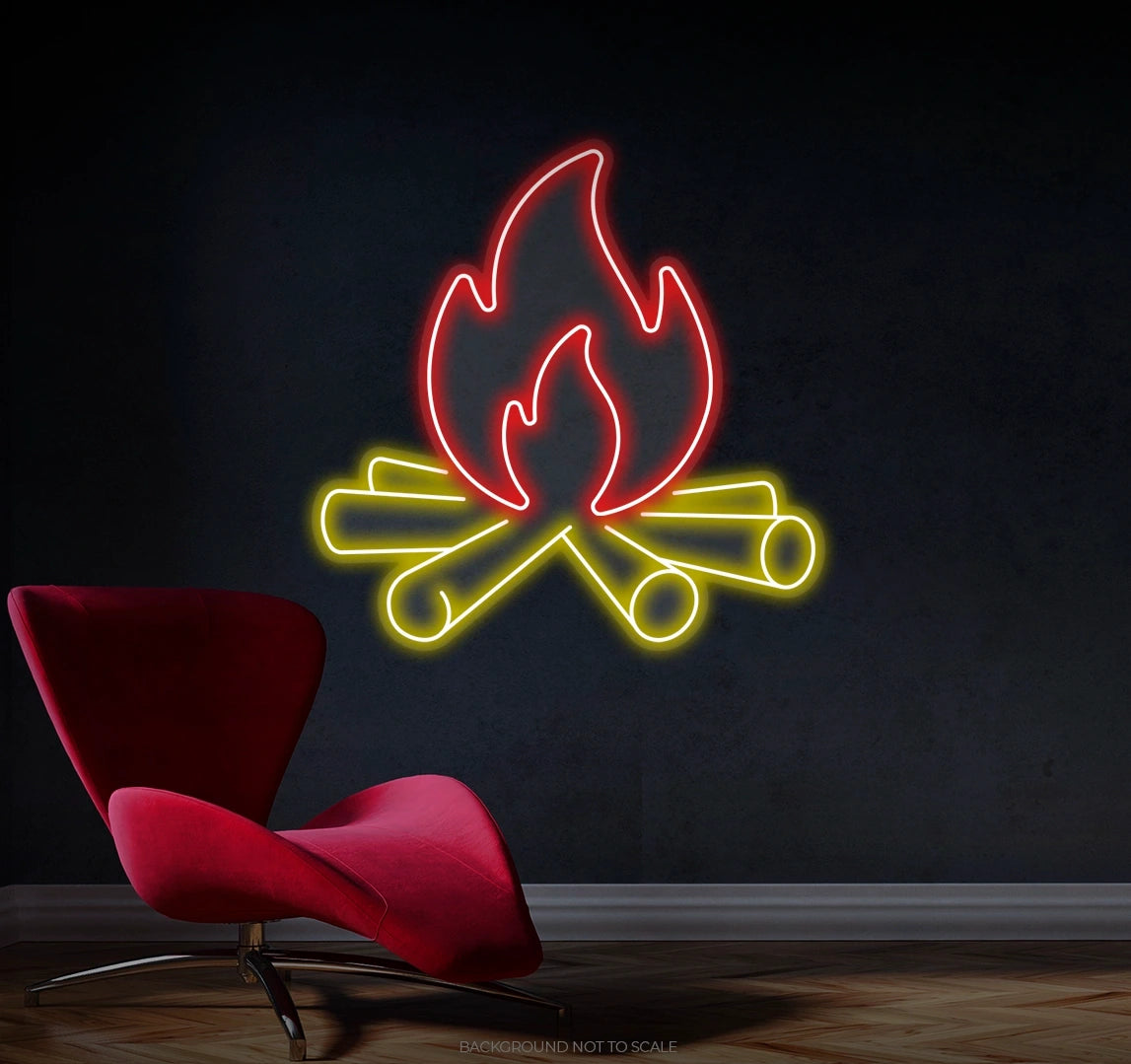 Bonfire LED neon