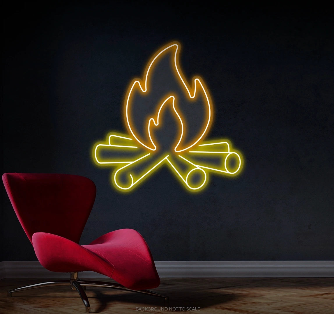 Bonfire LED neon