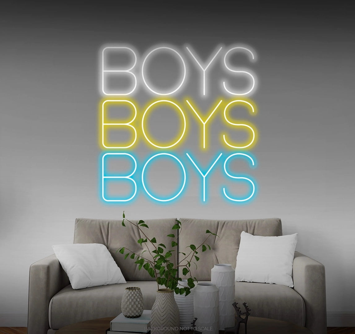 Boys boys boys ledneon