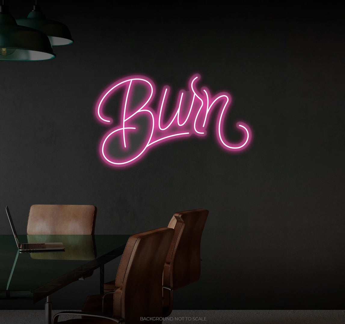 Burn under line Ledneon