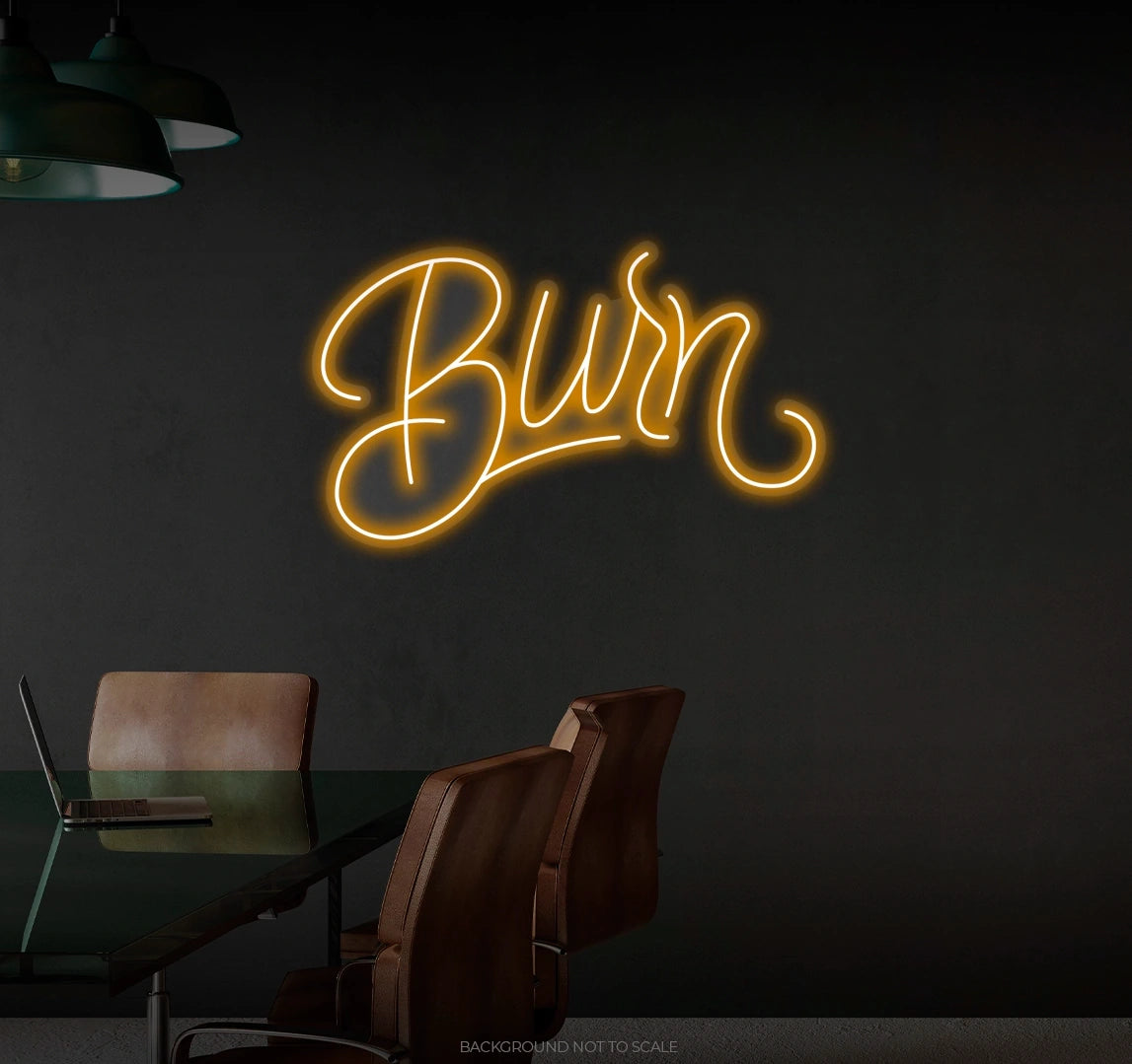 Burn under line Ledneon