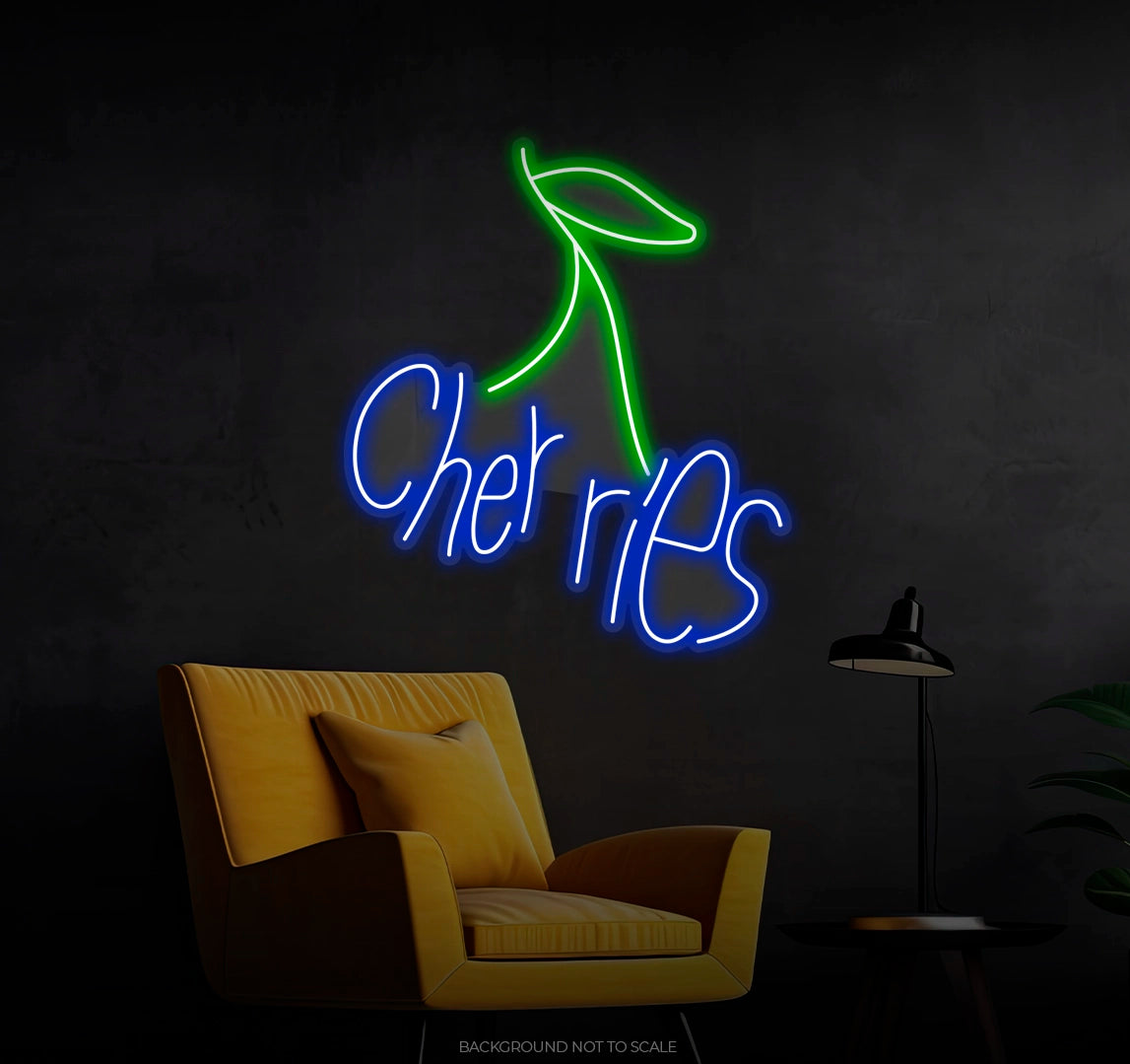 Cher ries cherries Ledneon