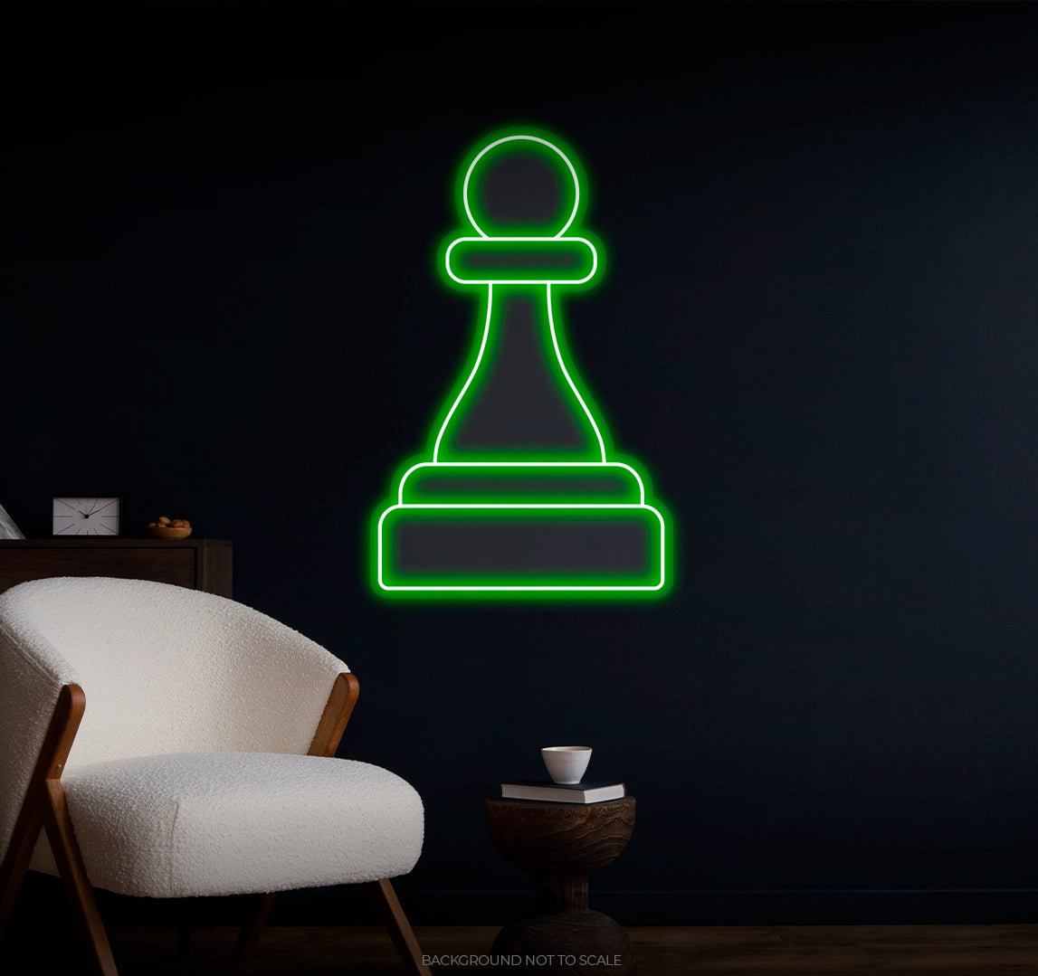 Chess pawn Ledneon