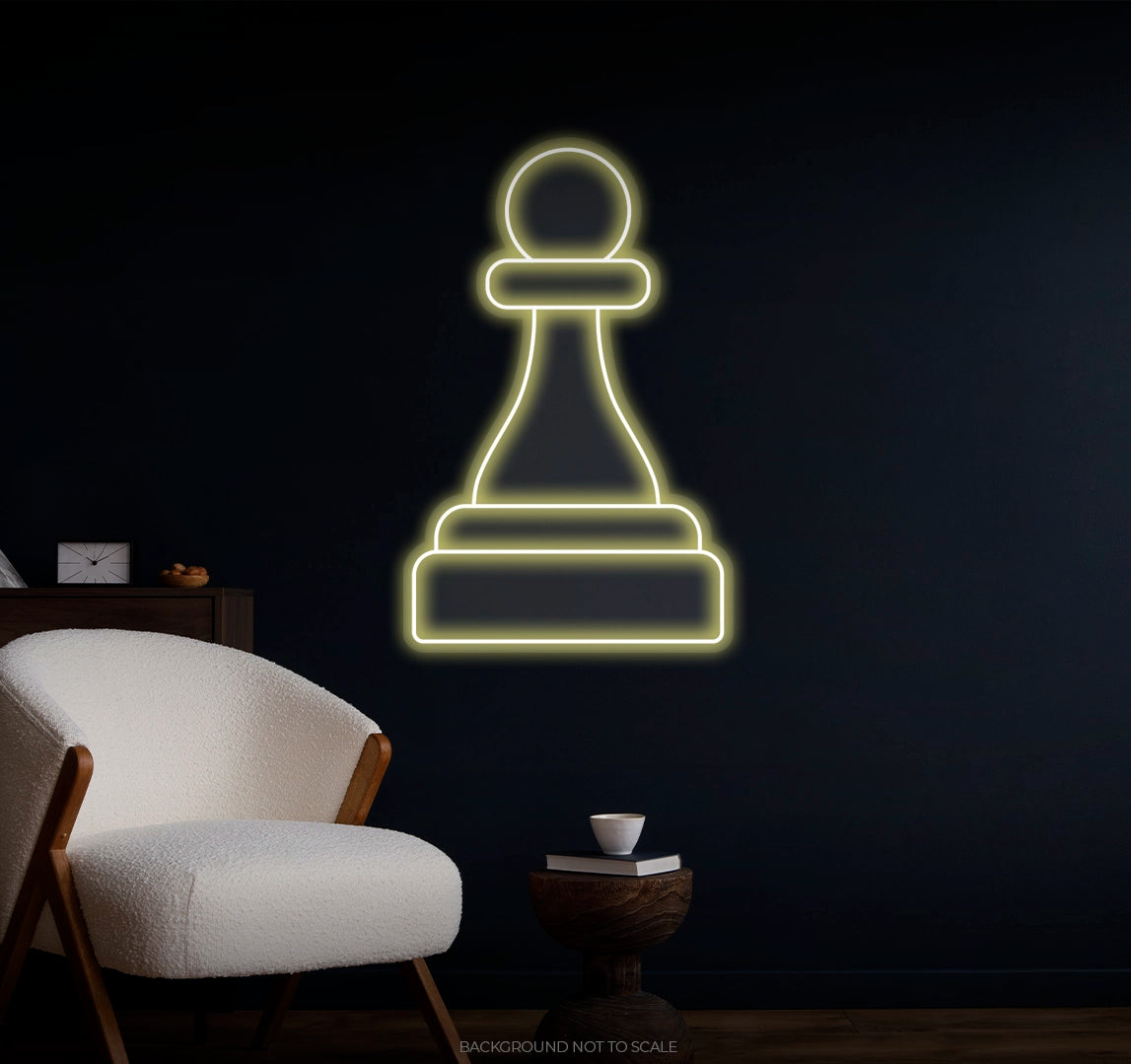 Chess pawn Ledneon