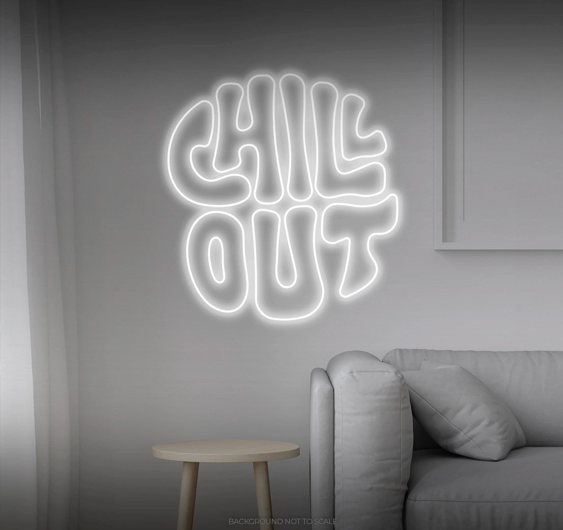 Chill out LED neon