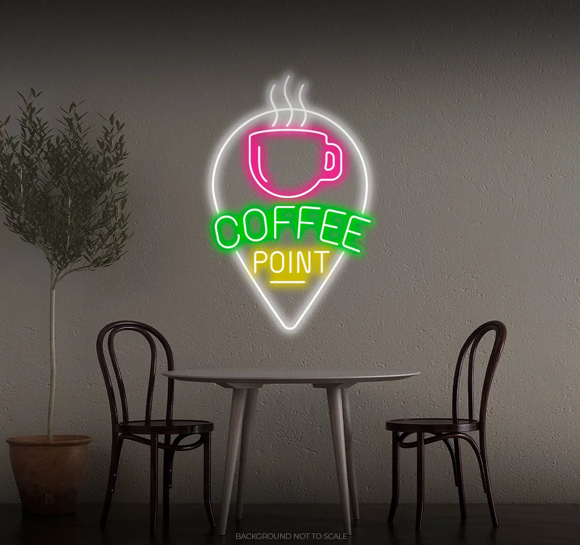 Coffee point LED neon