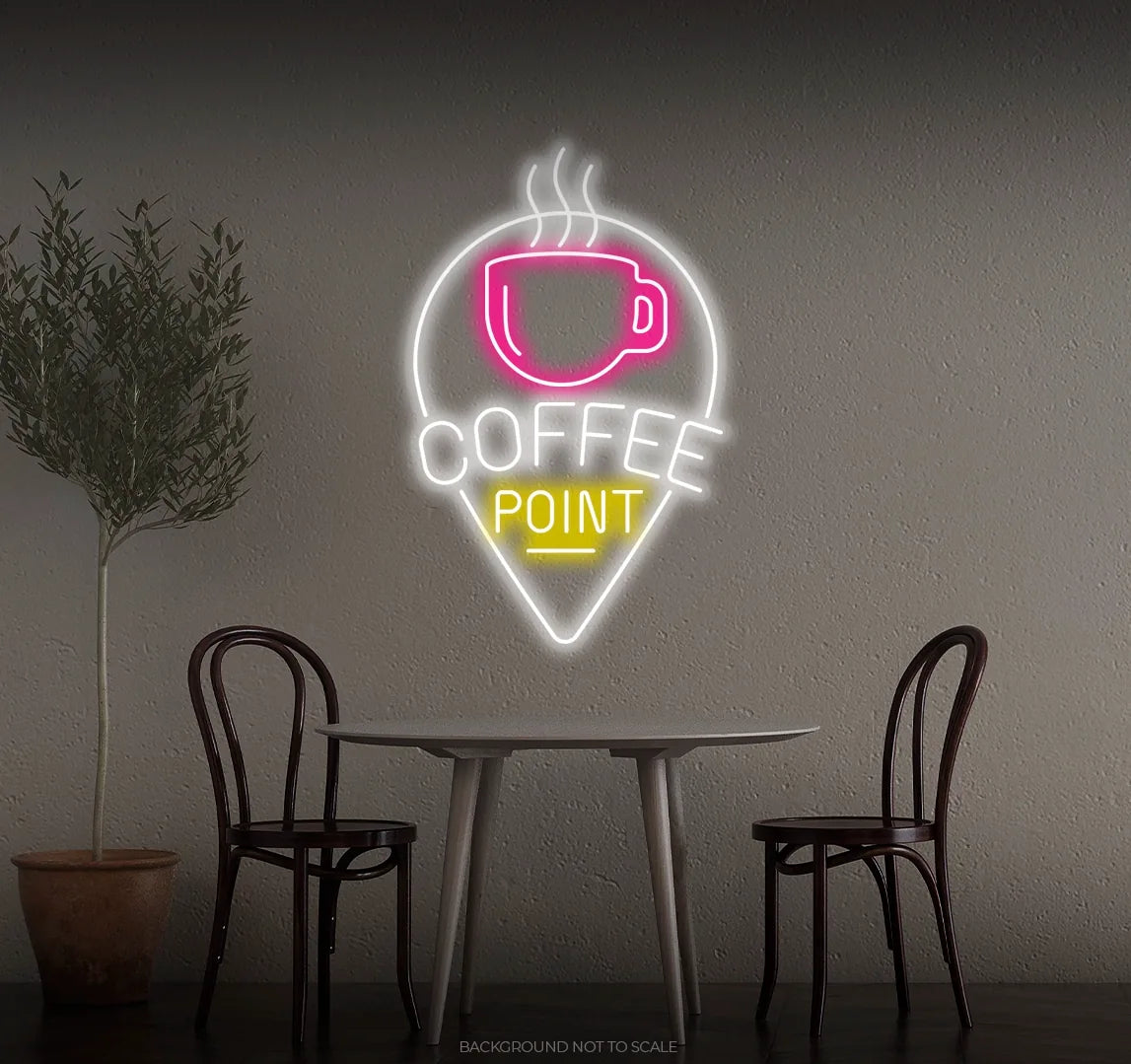 Coffee point LED neon