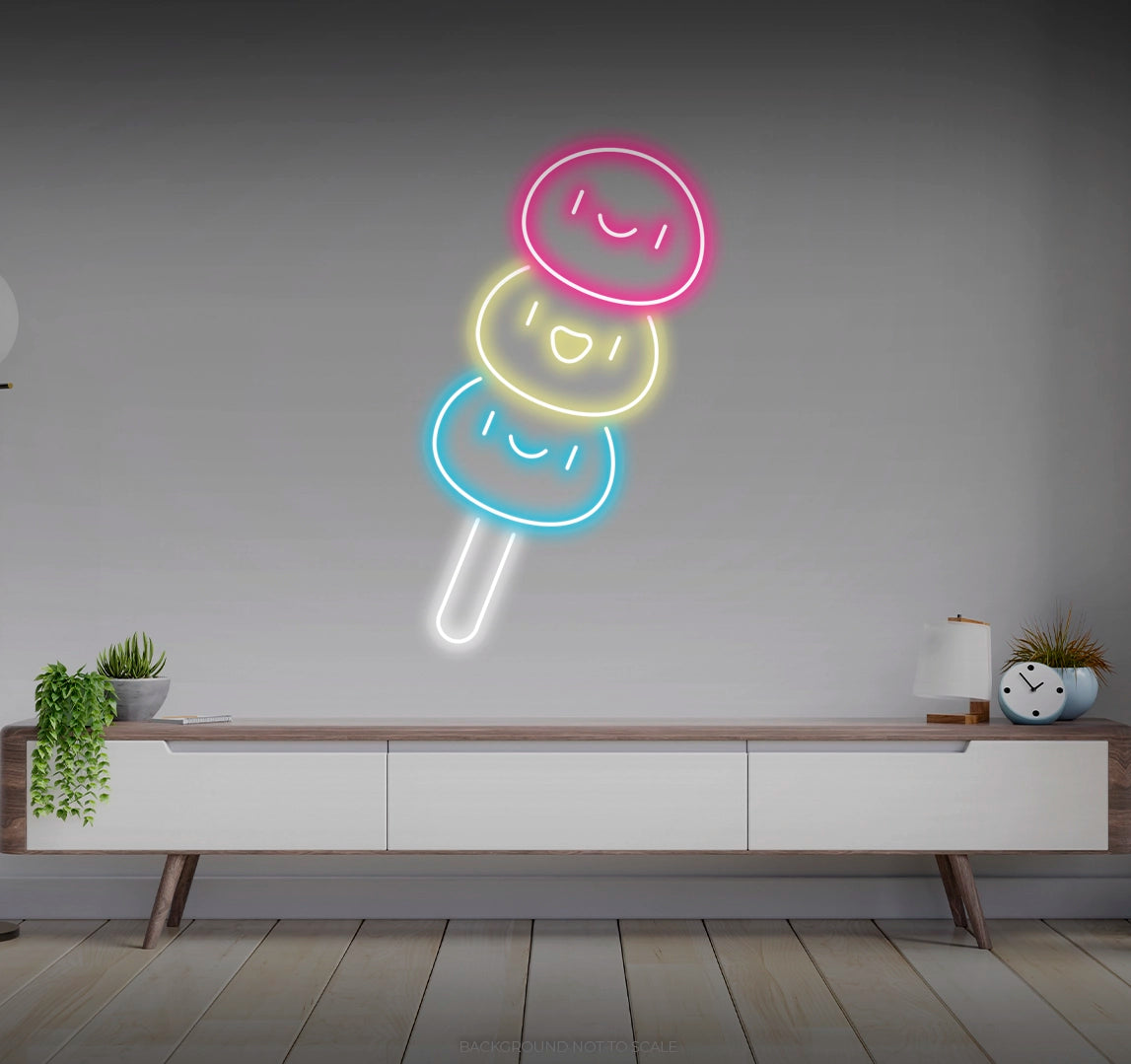 Cute dango LED neon