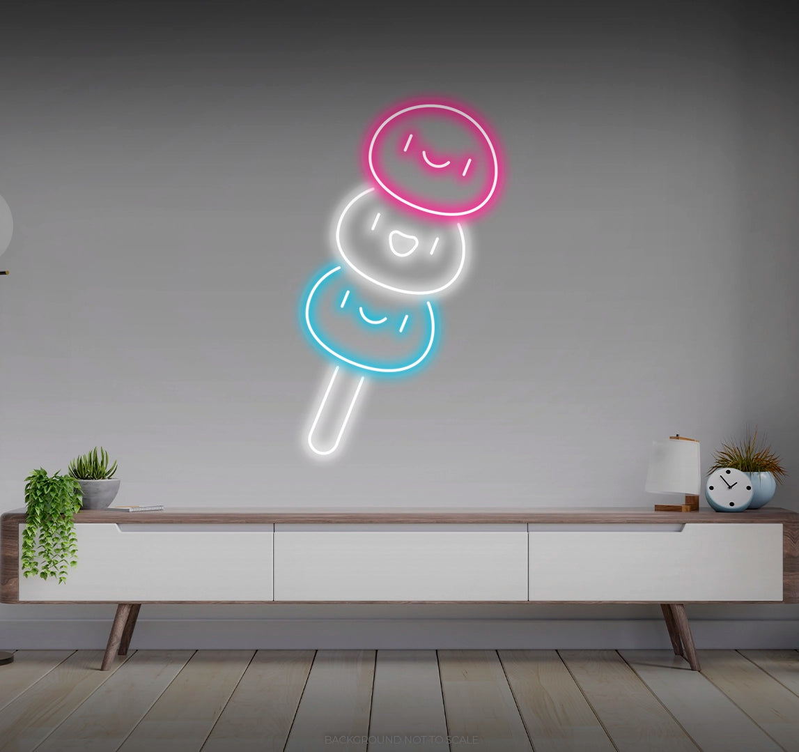 Cute dango LED neon