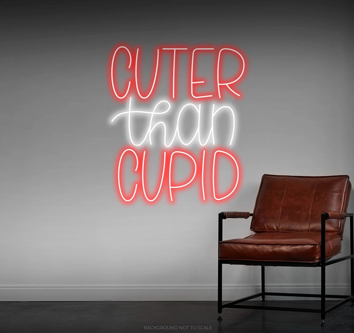 Cutter than cupid LED neon