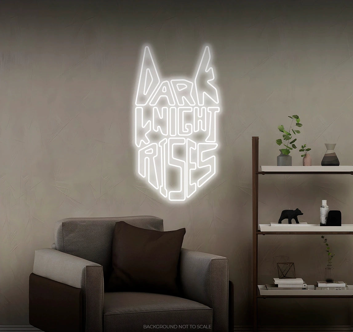 Dark knight rises LED neon