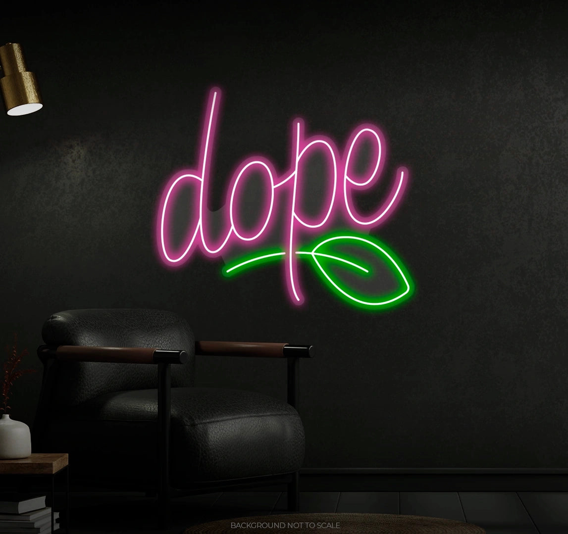 Dope leaf Ledneon