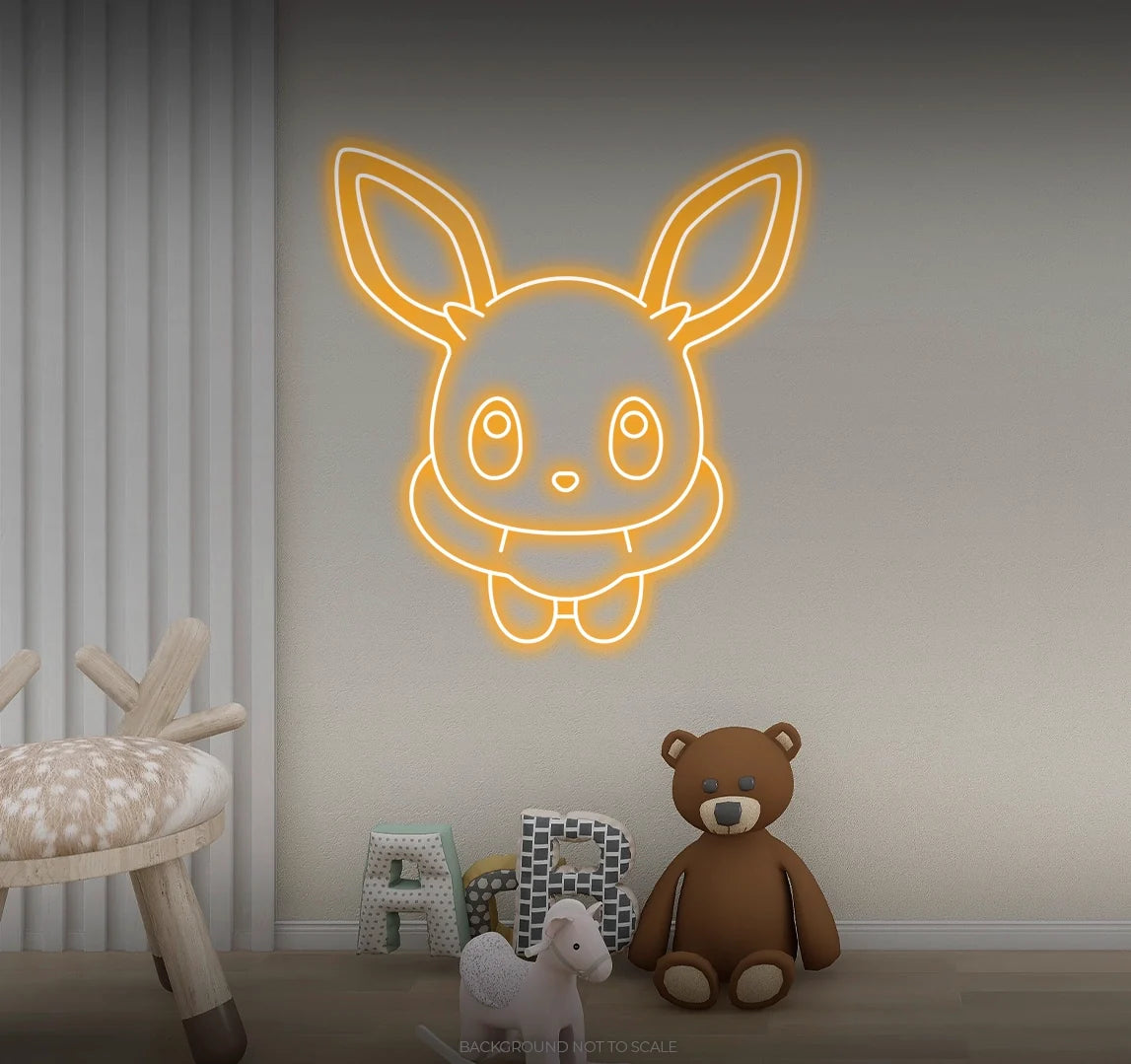 Eevee icon LED neon