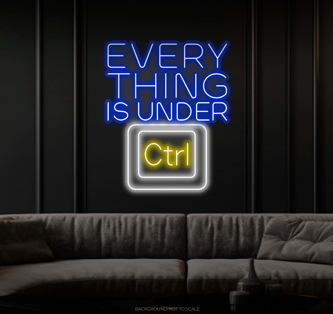 Everything is under CTRL  Ledneon