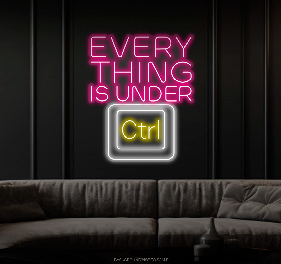 Everything is under CTRL  Ledneon