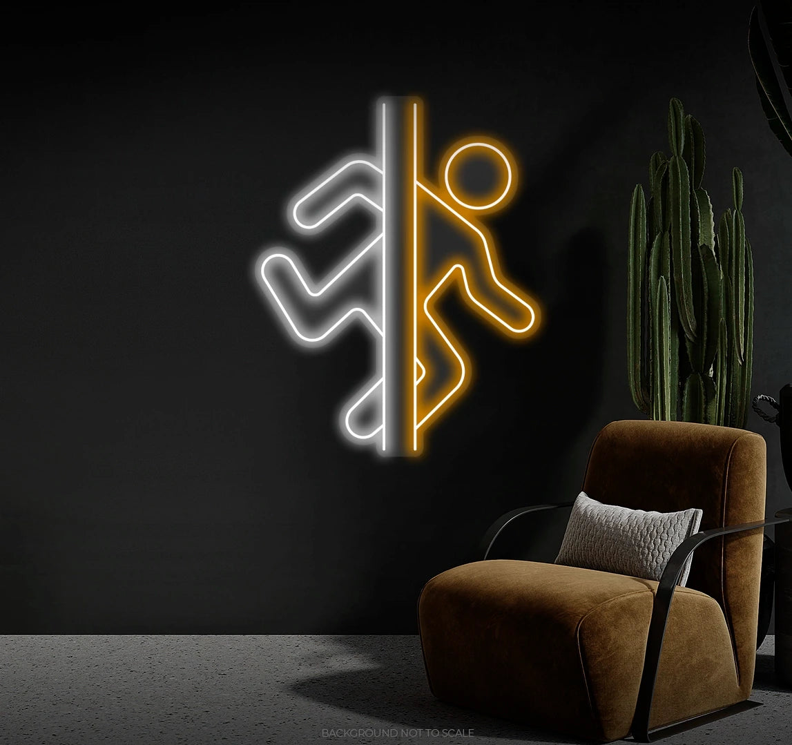 Exit symbol teleporting Ledneon