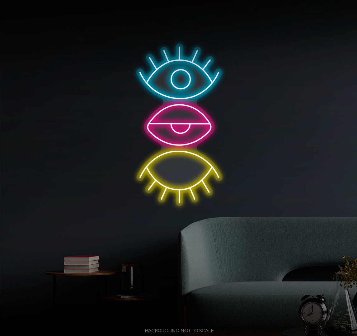 Eye Closing LED neon