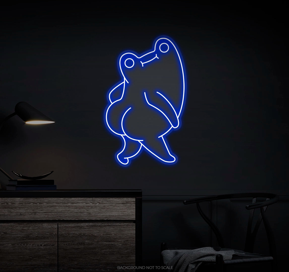 Frog With An Ass LED neon