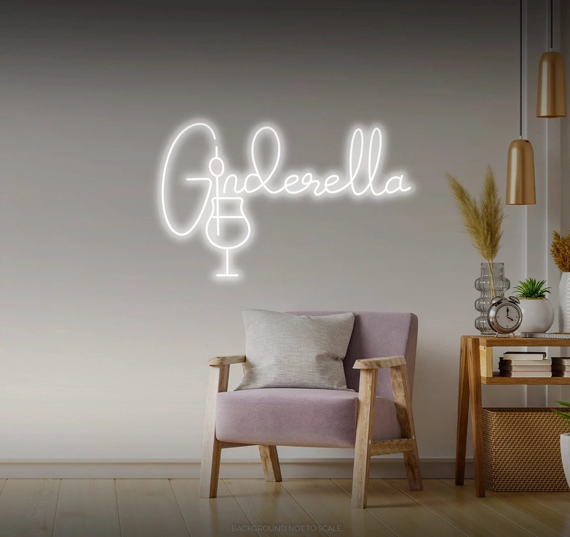 Ginderella gin LED neon