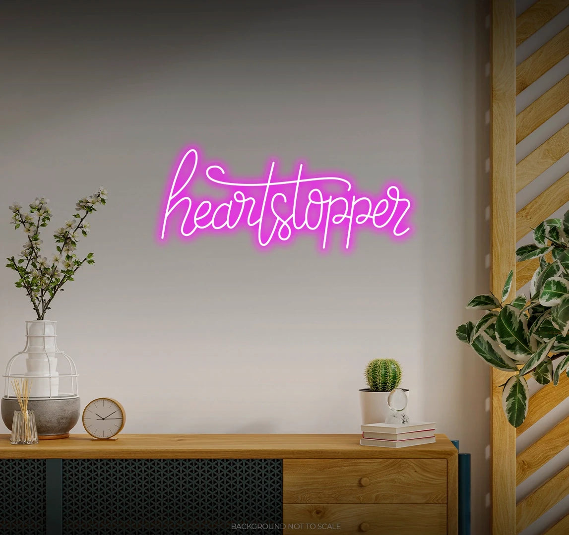 Heartstopper LED neon