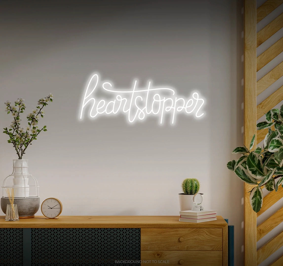 Heartstopper LED neon