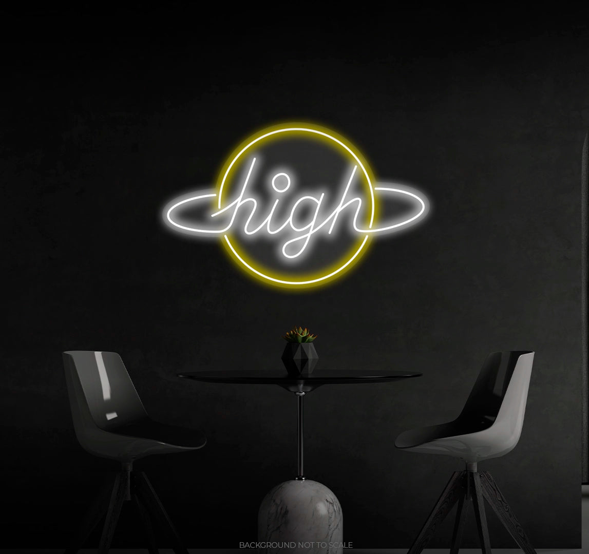 High planet LED neon