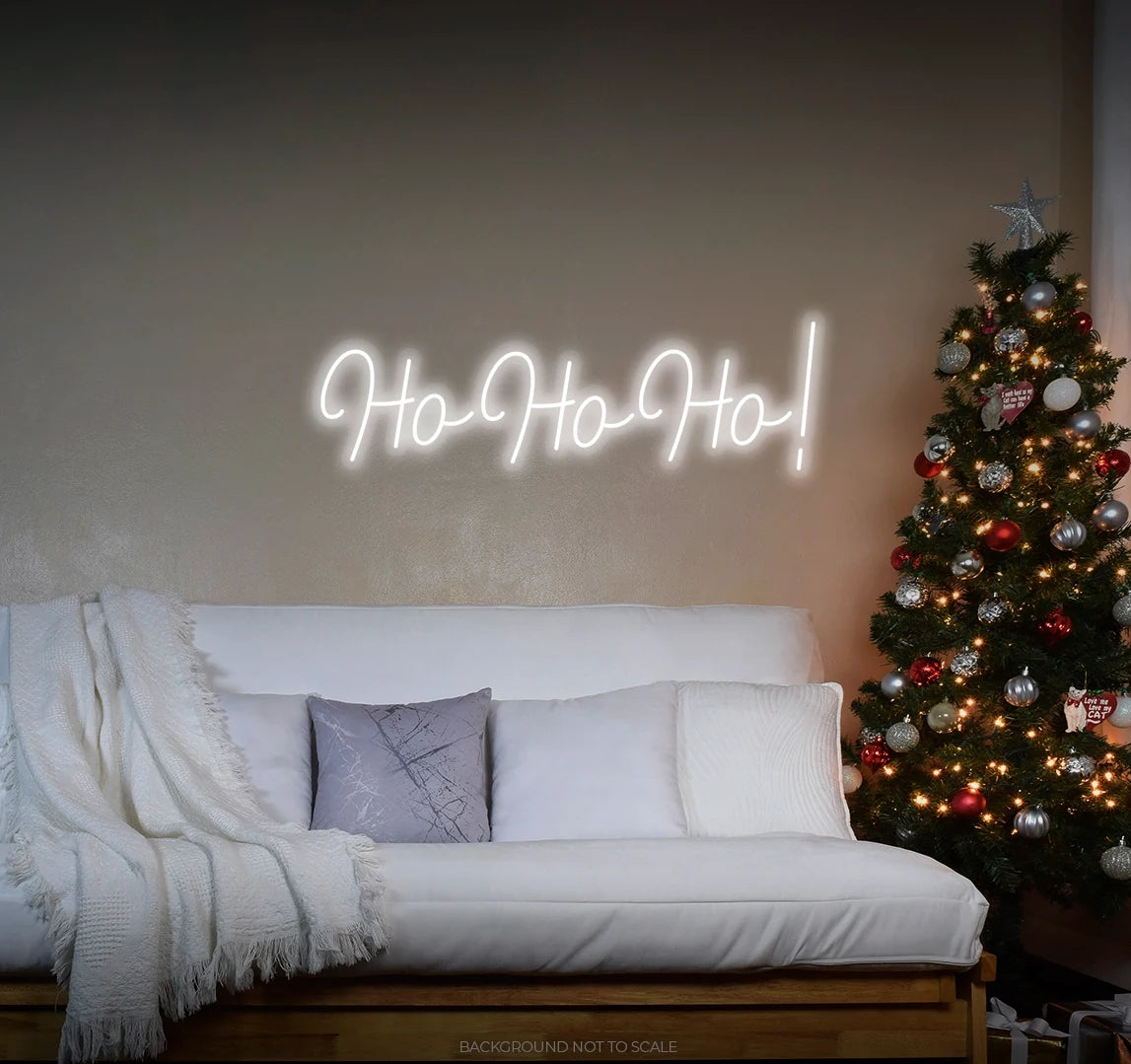 Ho ho ho LED neon