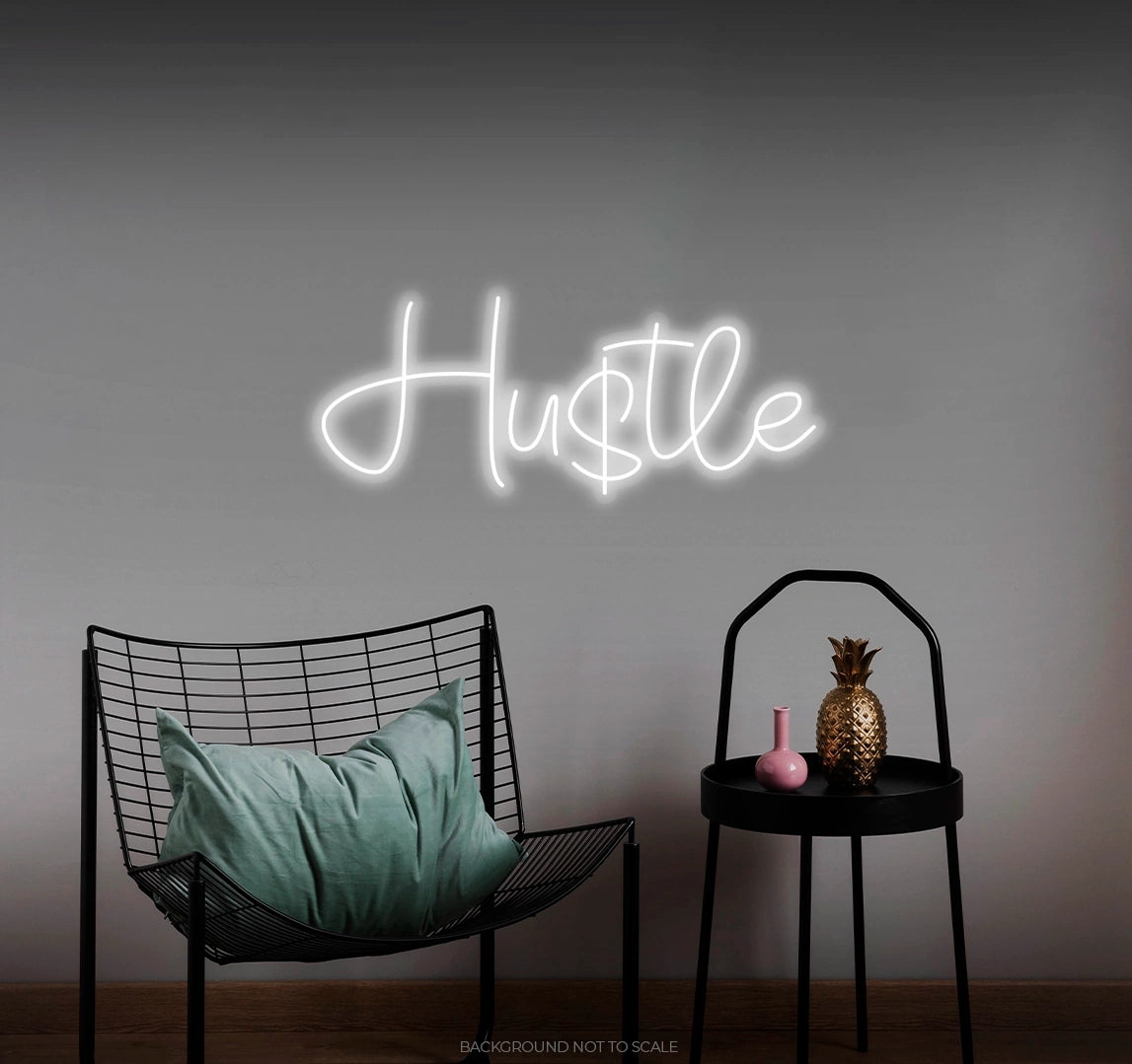 Hustle LED neon