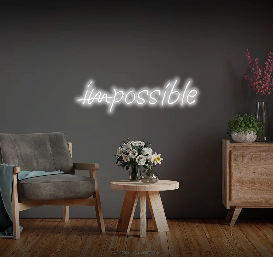 Impossible possible LED neon